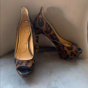 Jessica Simpson Cheetah Heels